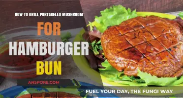 Grill Perfect Portobello Mushroom Buns for Juicy Hamburgers