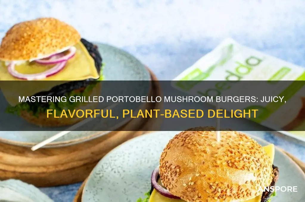 how to grill portobello mushroom burgers