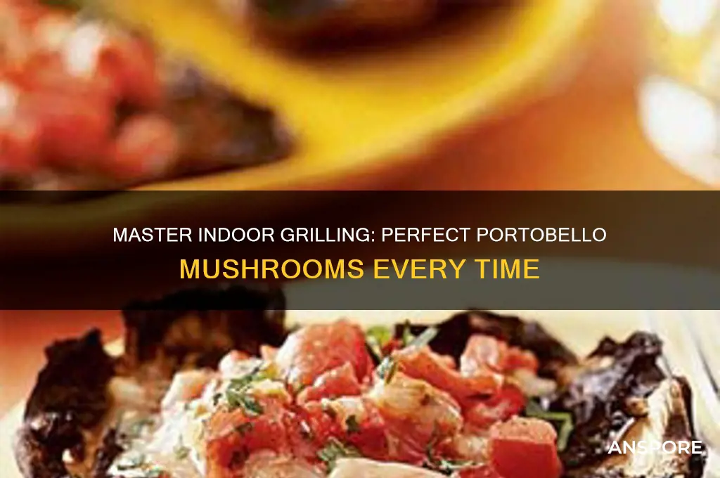 how to grill portobello mushrooms indoors
