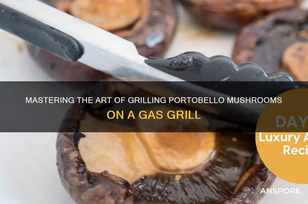 how to grill portobello mushrooms on a gas grill
