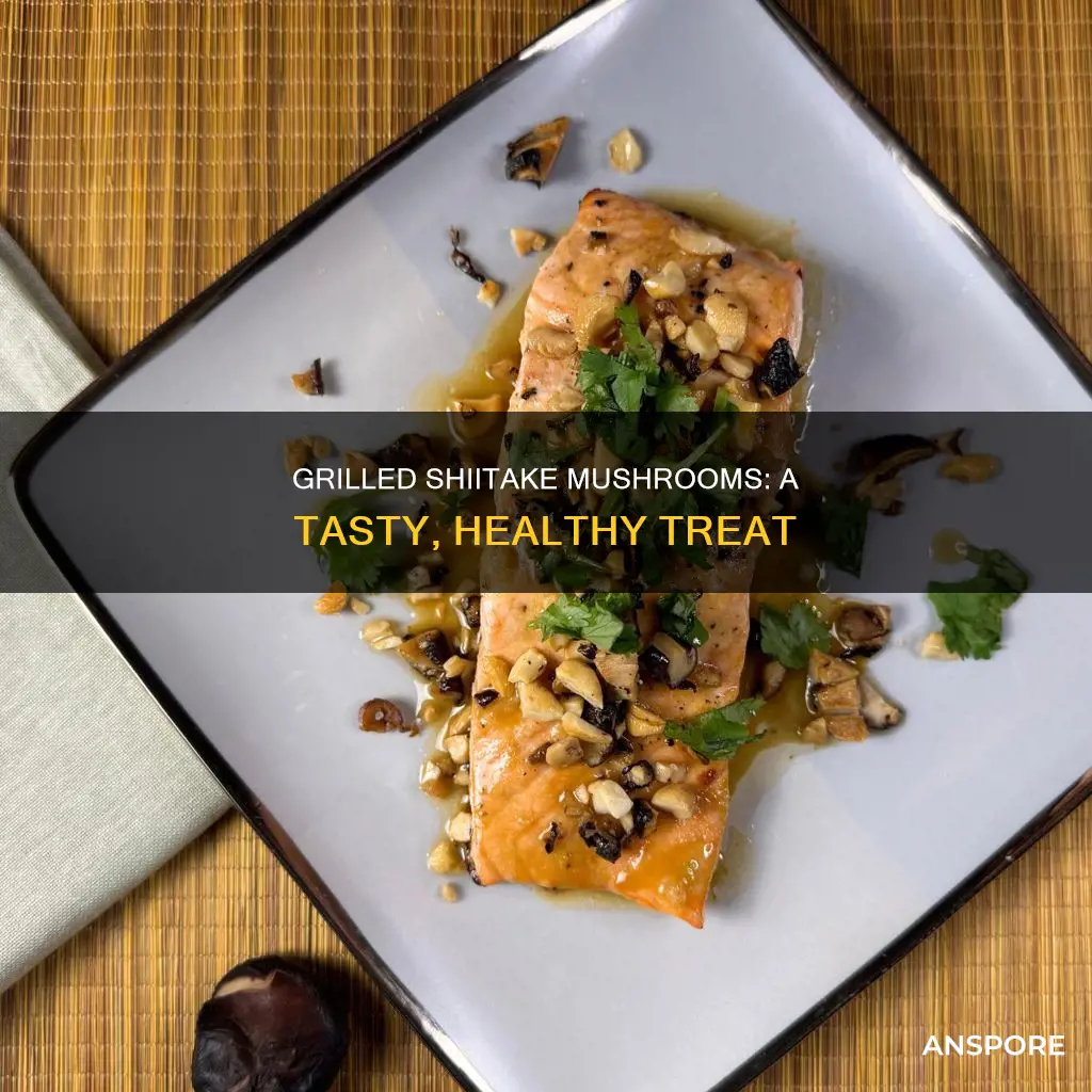 how to grill shiitake mushroom