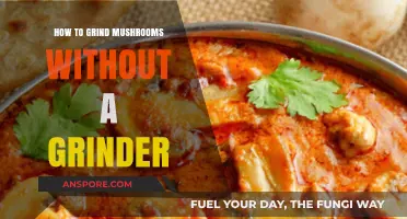 Creative Ways to Grind Mushrooms Without a Grinder: Simple DIY Tips