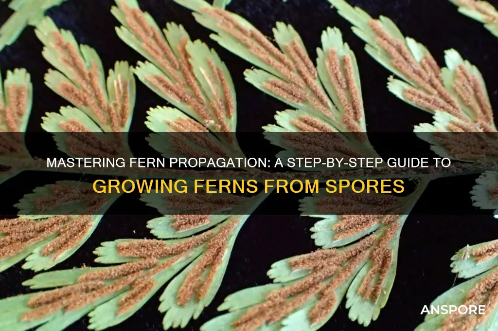 how to grow a fern from spores