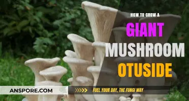 Mastering Outdoor Mushroom Cultivation: Grow Your Own Giant Fungi