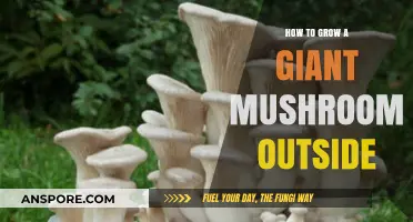 Mastering Outdoor Mushroom Cultivation: Tips for Growing Giant Fungi