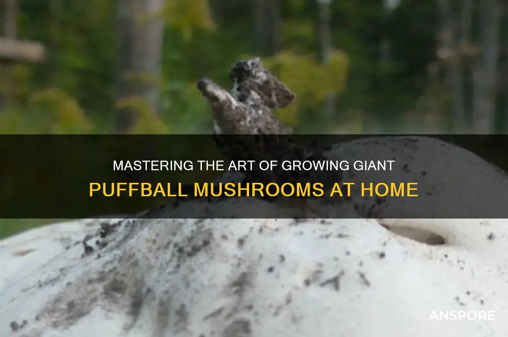 how to grow a giant puffball mushroom