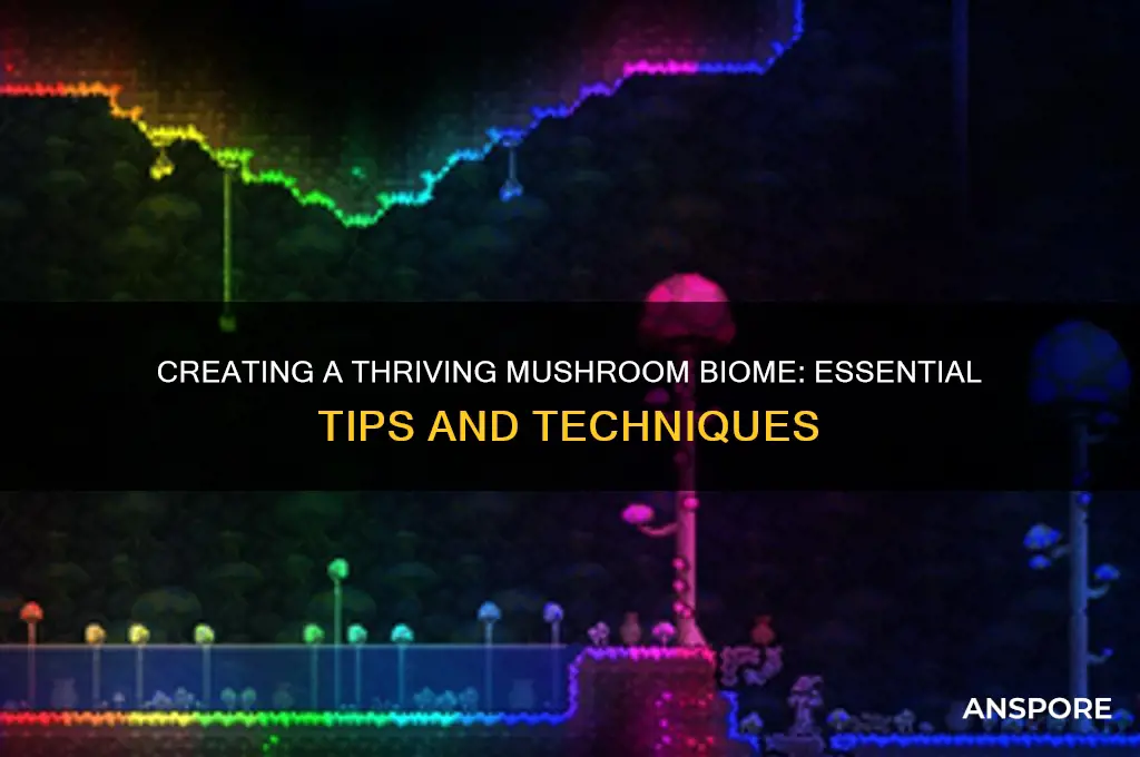 how to grow a mushroom biome