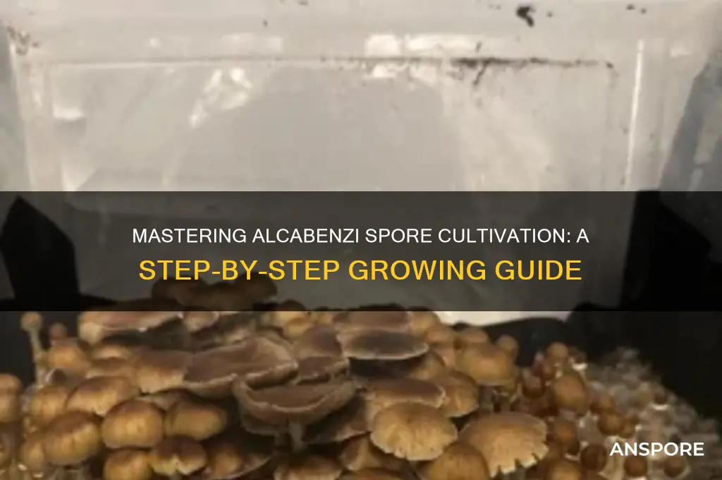 how to grow alcabenzi spore