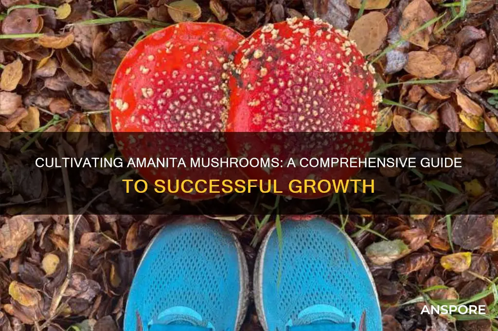 how to grow amanita mushrooms