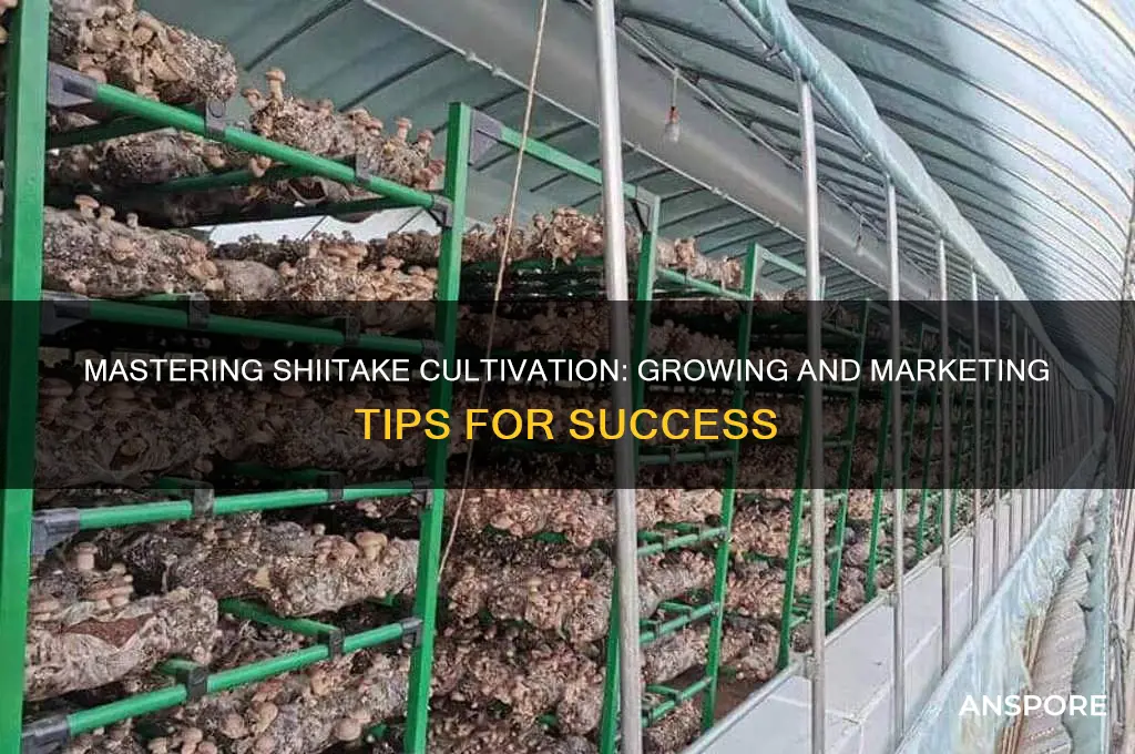 how to grow and market shiitake mushroom