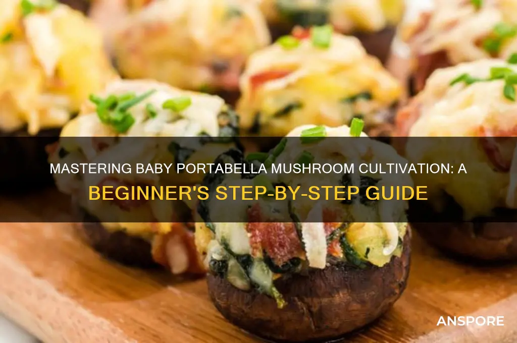 how to grow baby portabella mushrooms