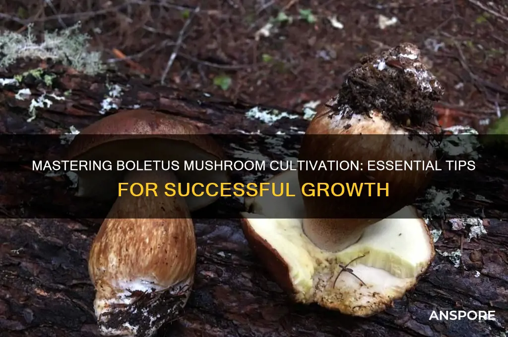how to grow boletus mushrooms