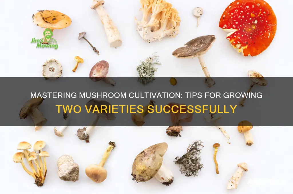 how to grow both mushrooms