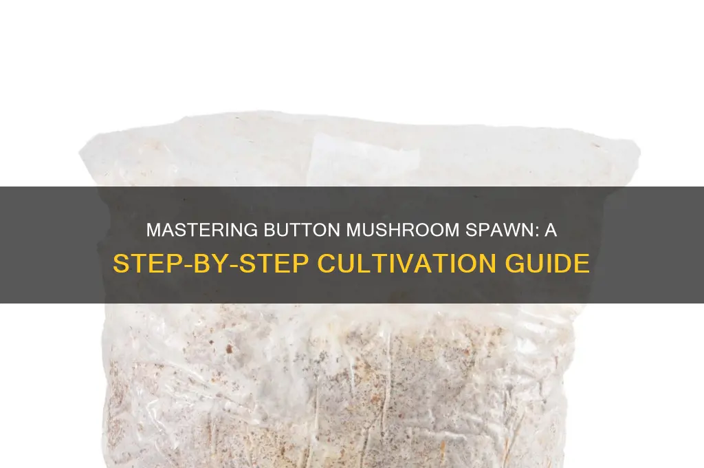 how to grow button mushroom spawn