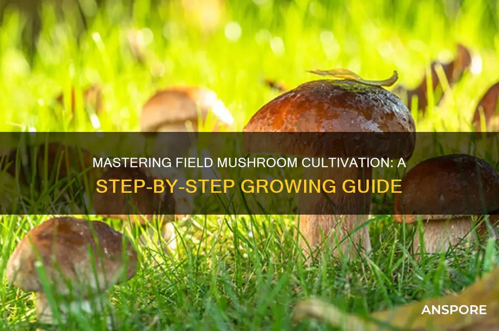 how to grow field mushrooms