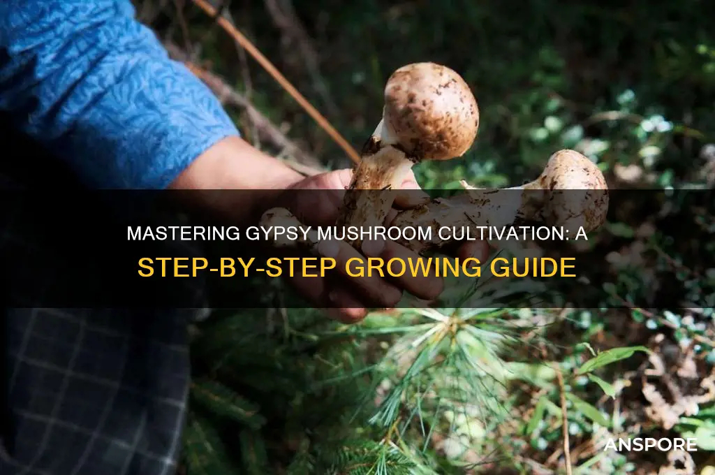 how to grow gypsy mushrooms