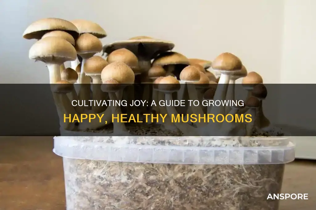 how to grow happy mushrooms