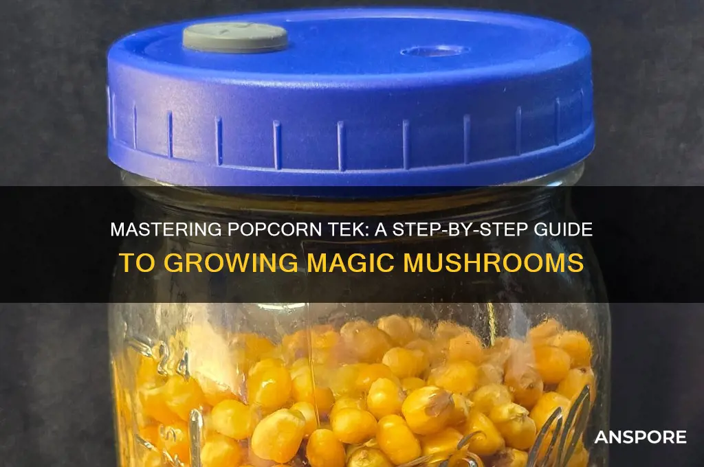 how to grow magic mushrooms popcorn tek