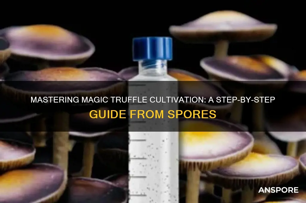 how to grow magic truffles from spores