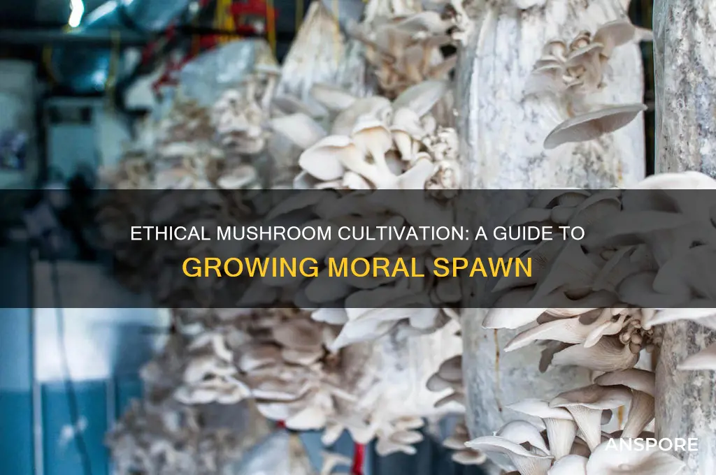 how to grow moral mushroom spawn