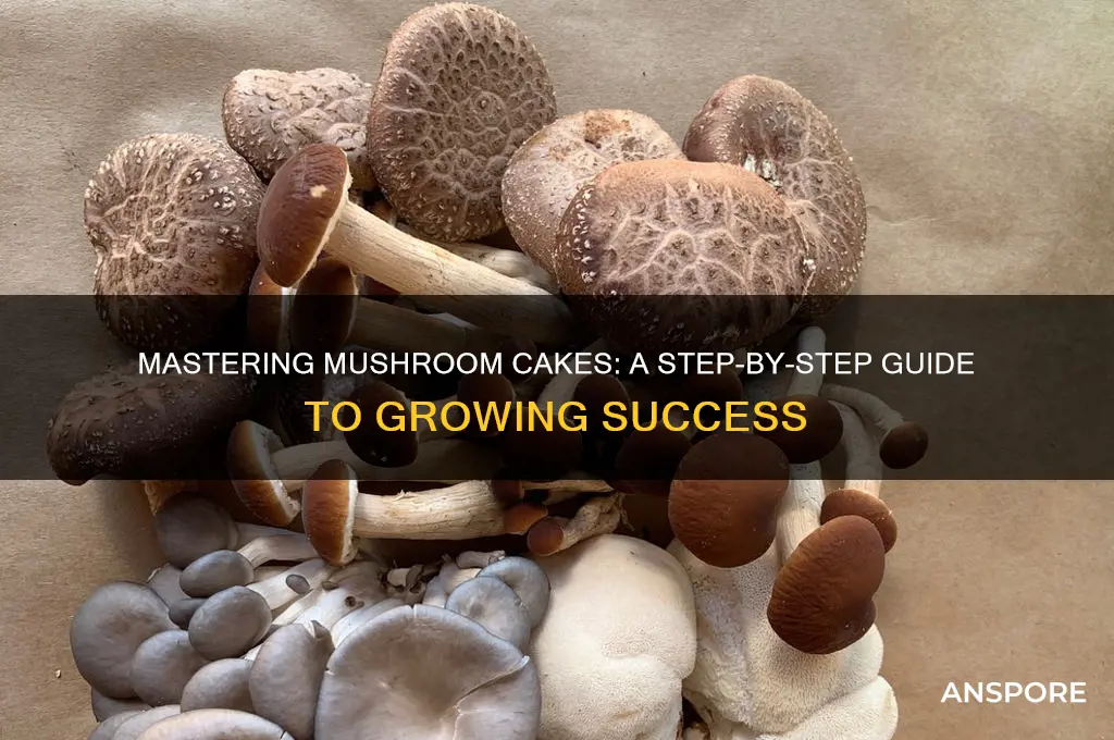 how to grow mushroom cakes