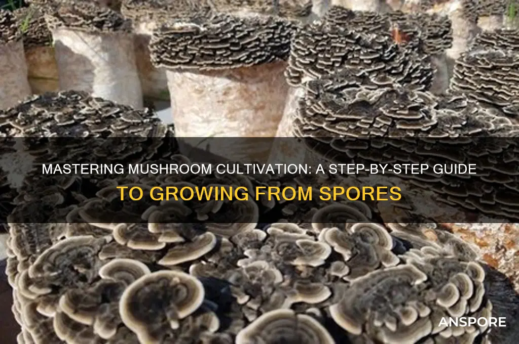 how to grow mushroom from spore