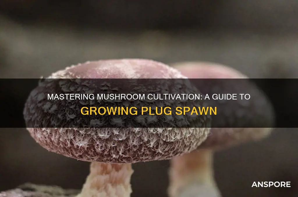 how to grow mushroom plug spawn