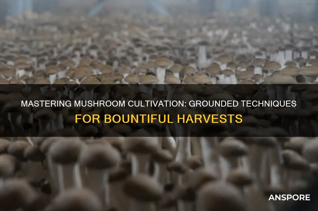 how to grow mushrooms grounded