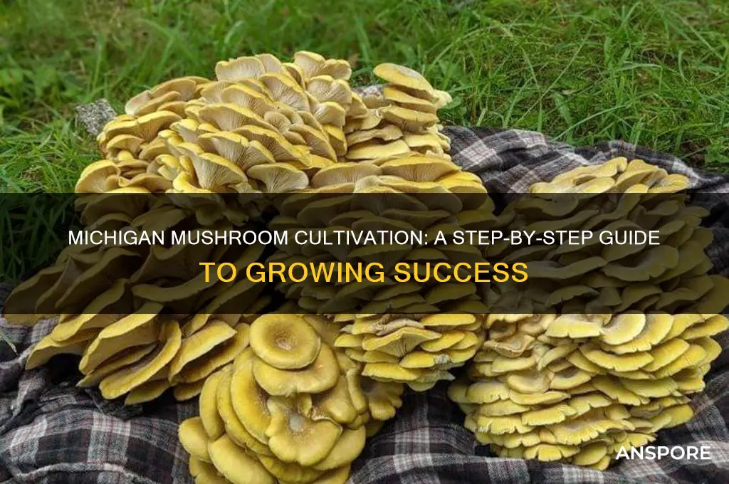 how to grow mushrooms in michigan