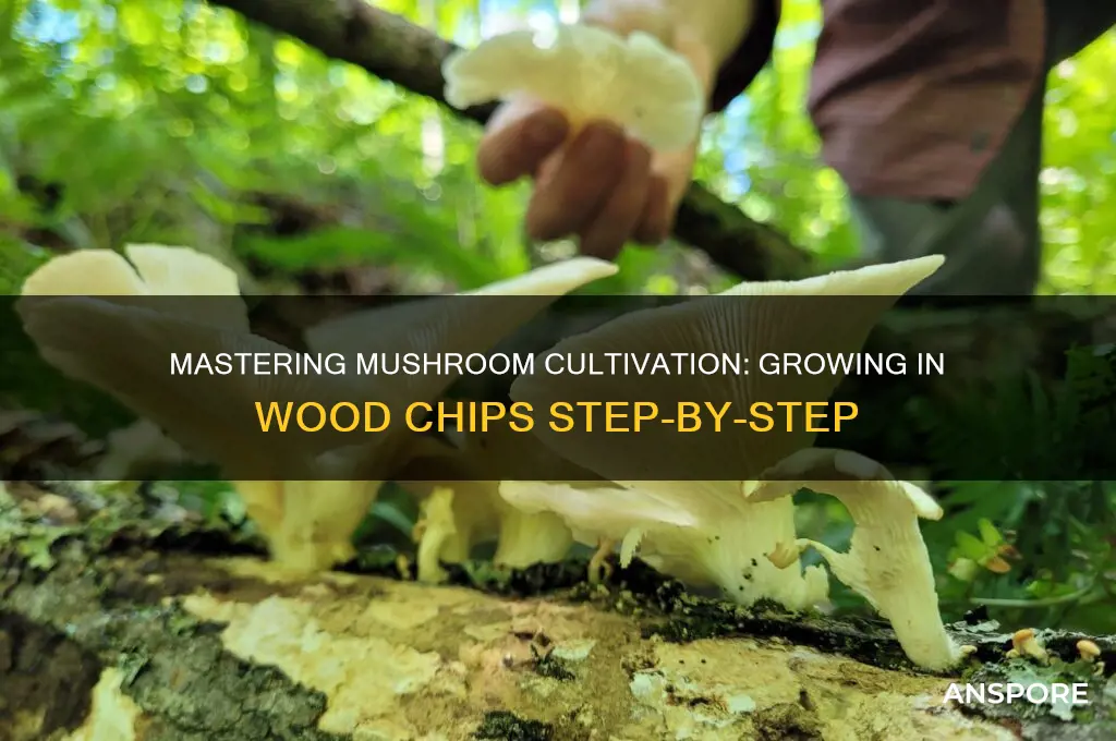 how to grow mushrooms in wood chips