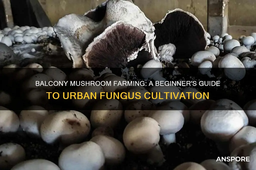 how to grow mushrooms on a balcony