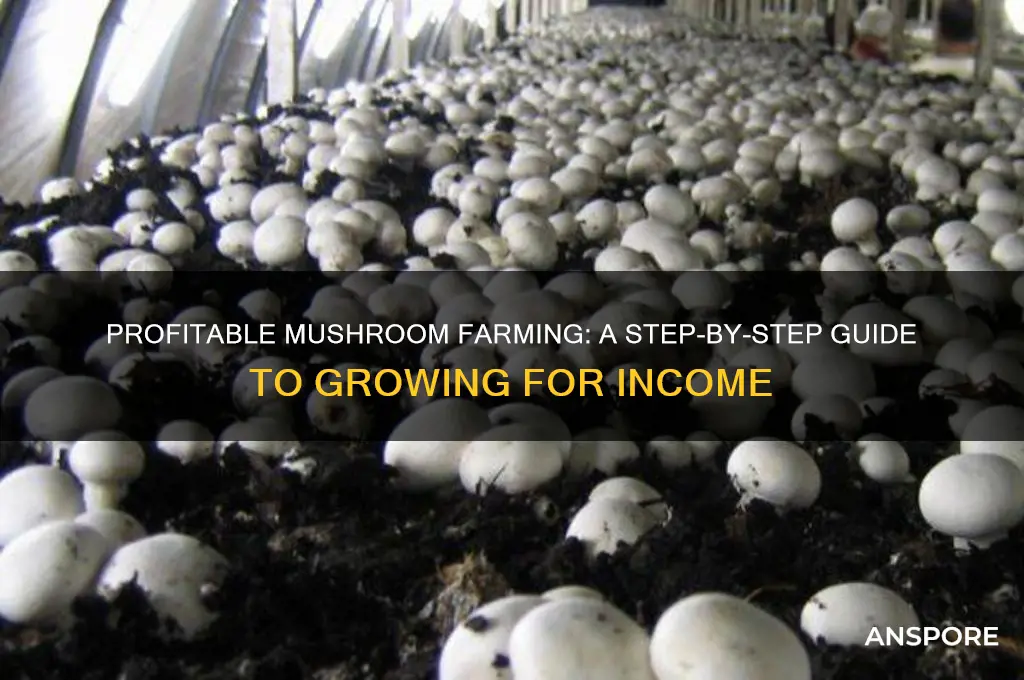 how to grow mushrooms to make money