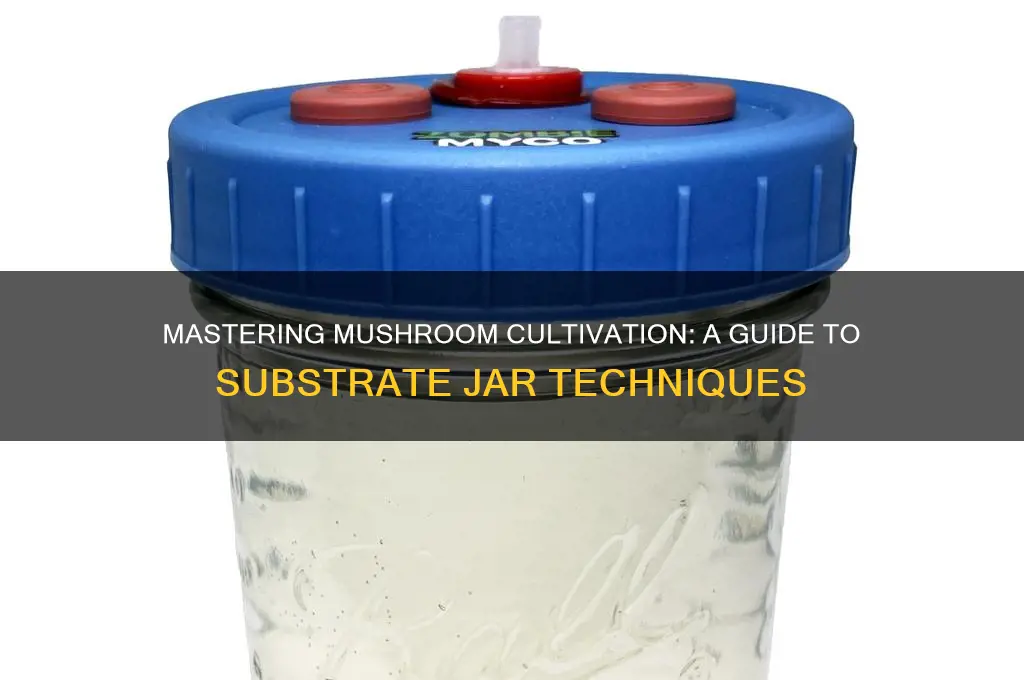 how to grow mushrooms using substrate jars
