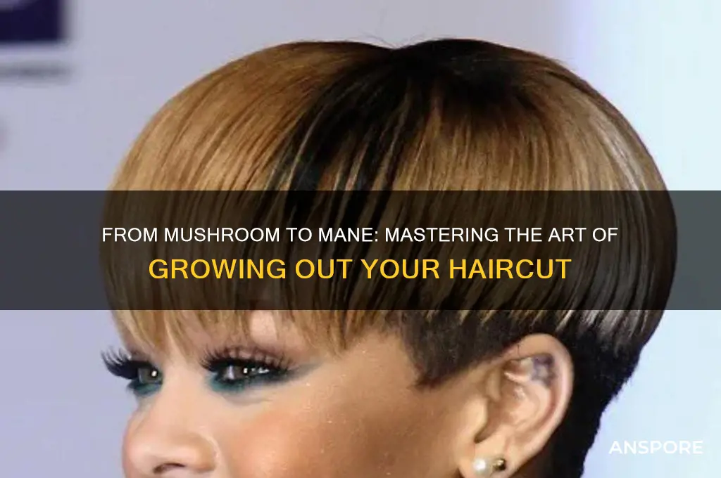 how to grow out a mushroom haircut
