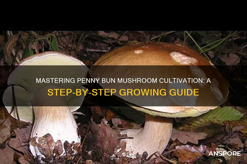 how to grow penny bun mushrooms
