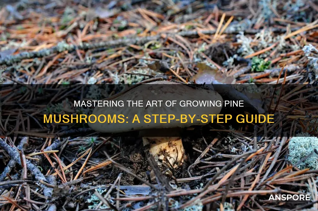 how to grow pine mushrooms
