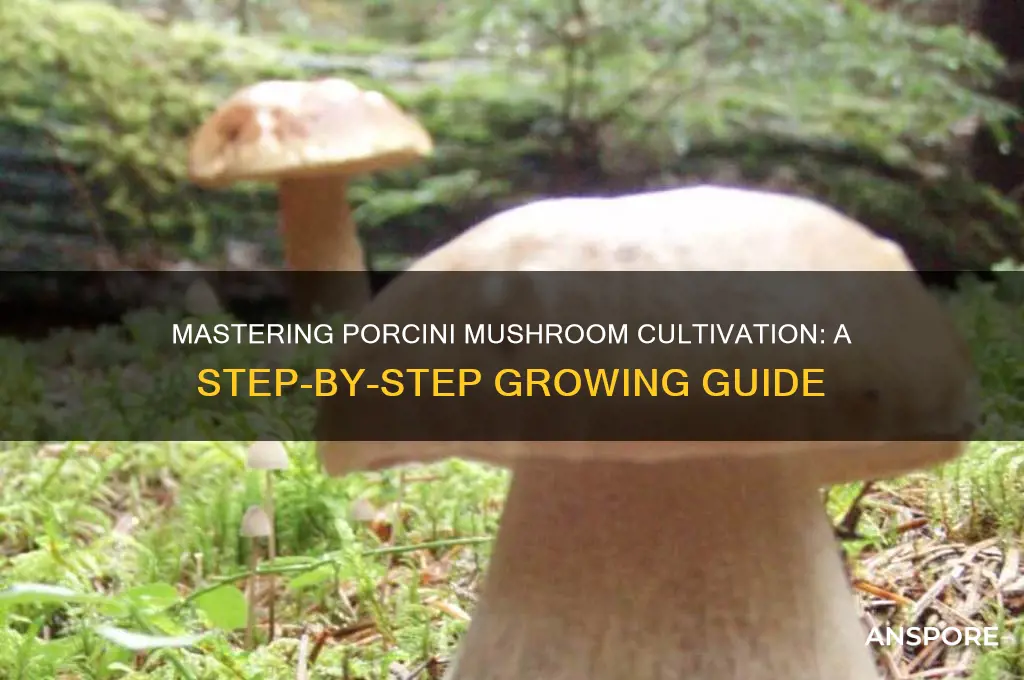 how to grow porcini mushrooms