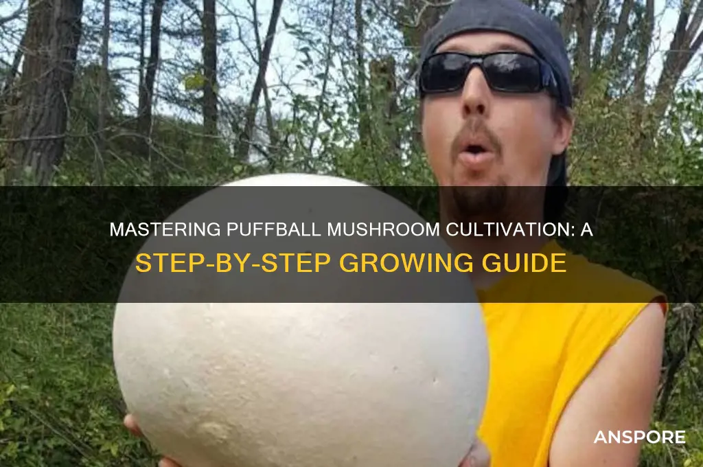 how to grow puffball mushrooms