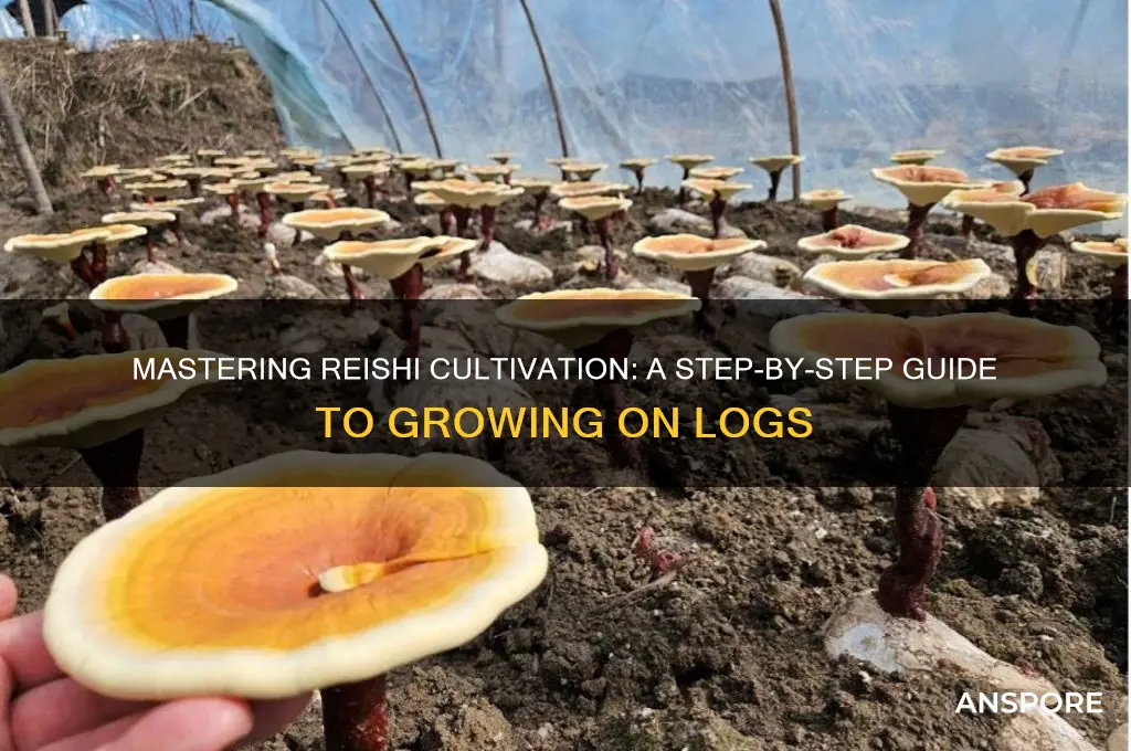 how to grow reishi mushrooms on logs