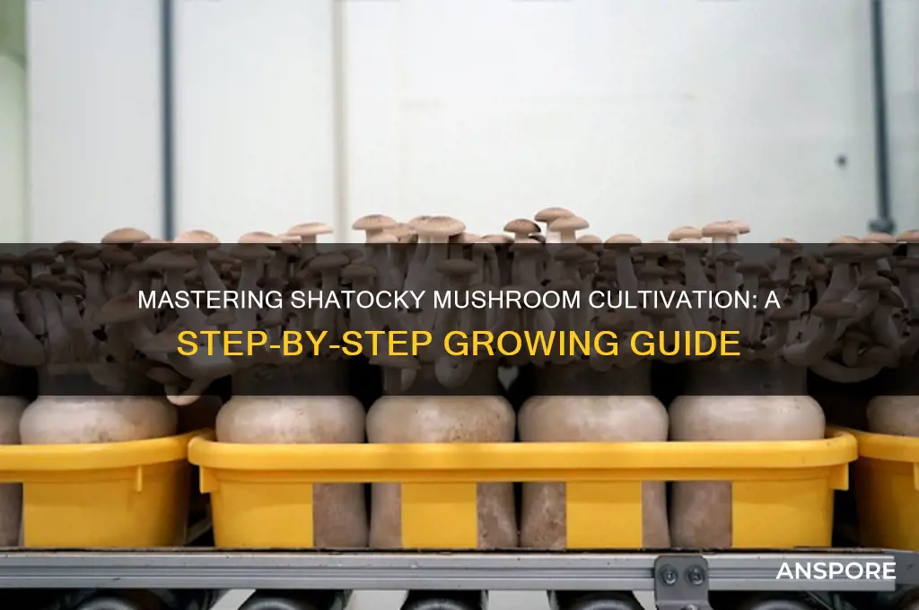 how to grow shatocky mushrooms