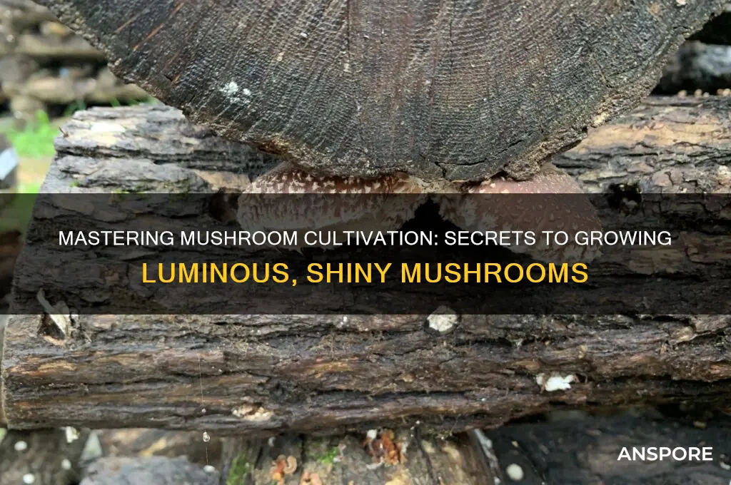 how to grow shiny mushrooms