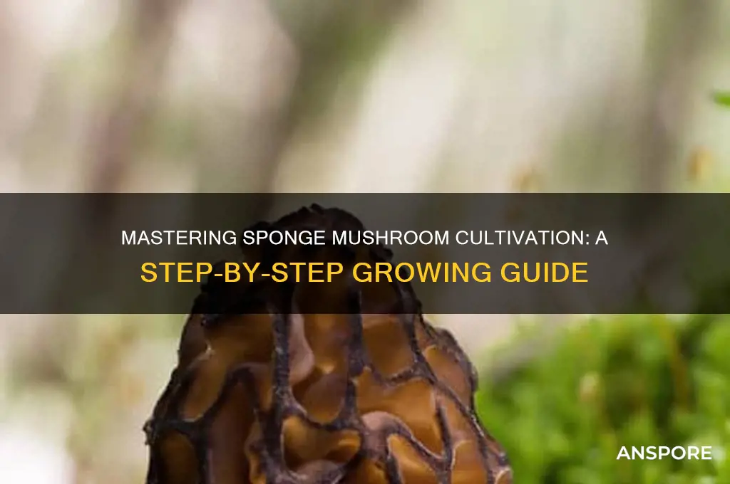how to grow sponge mushrooms