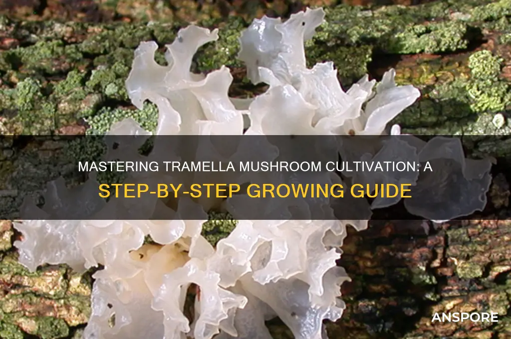 how to grow tramella mushroom