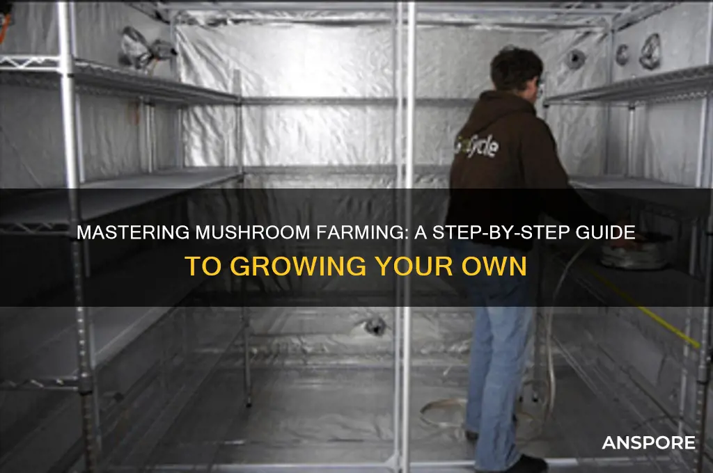 how to grow your own mushroom farm