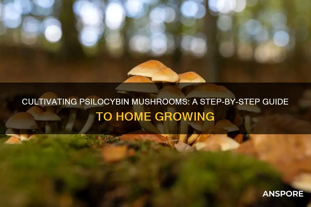 how to grow your own psillosibon mushrooms