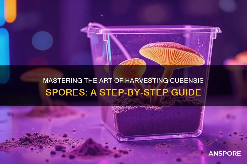 how to harvest cubensis spores