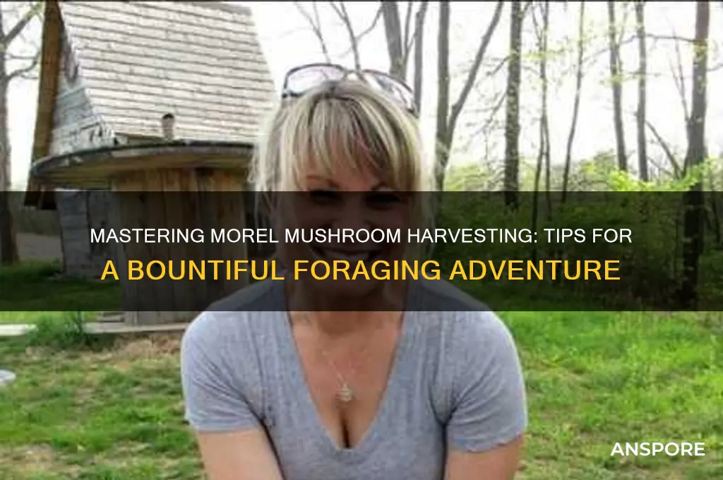 how to harvest morel mushrooms