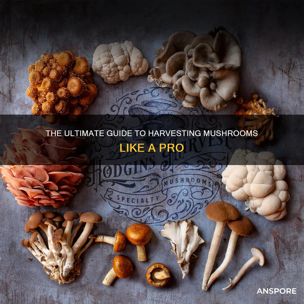 how to harvest mushrooms shroomery