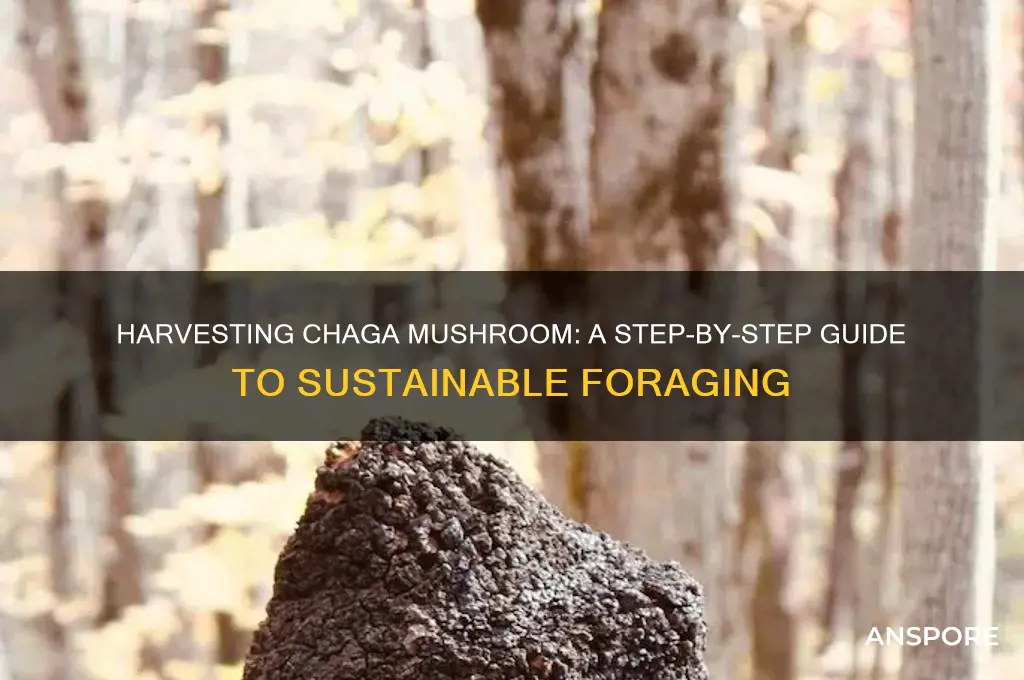 how to harvest the chaga mushroom