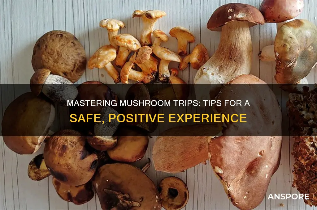 how to have a good mushroom experience